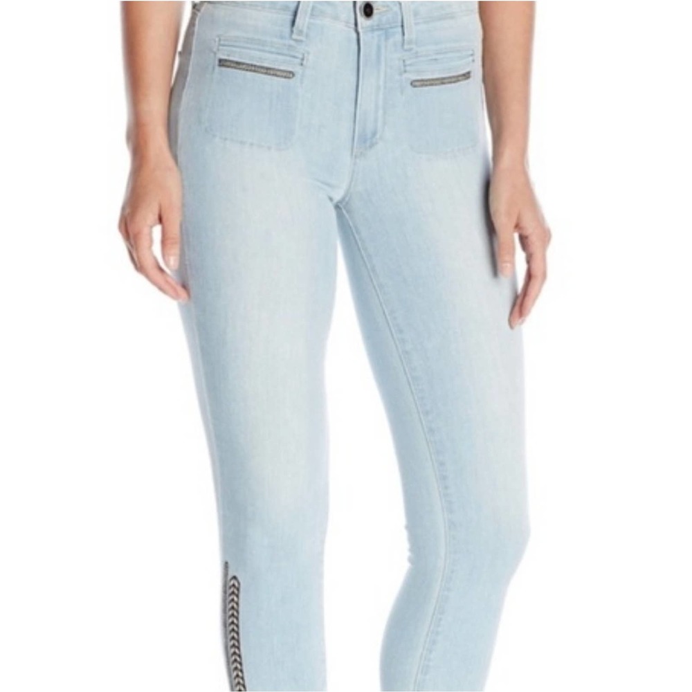 Paige Hoxton Ankle Jeans, Baylee Embroidery - Picture 2 of 10